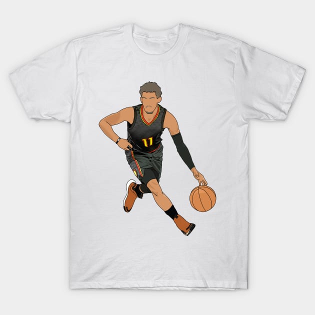 Trae Young - The Ice Trey T-Shirt by PennyandPeace
